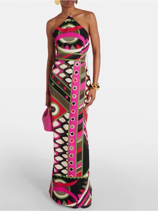 Emilio Pucci Dresses & Skirts - Emilio Pucci - Vivara print gown NWT size 46 (10)